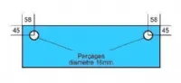 Vitre de four adaptable sur BONGARD