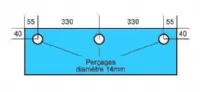 Vitre de four adaptable sur FRINGAND