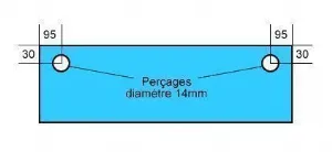 Vitre de four adaptable sur FRINGAND VF30