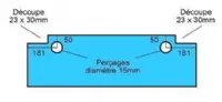 Vitre de four adaptable sur PAVAILLER