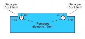 Vitre de four adaptable sur PAVAILLER VF17