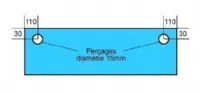 Vitre de four adaptable sur POLIN
