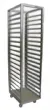 Echelles  bacs inox 10 bacs pour stockage en chambre