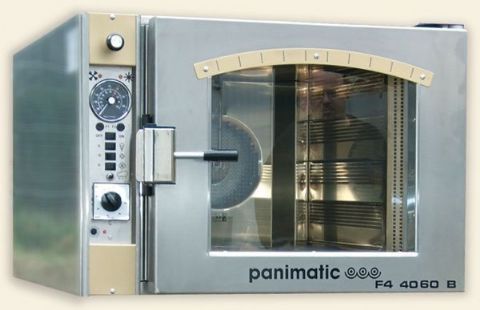 Four patisserie électrique 4 niveaux 400x600 avec buée PANIMATIC