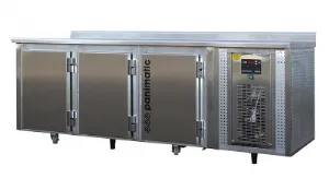 Tour chocolat inox 400x600 dmontable 3 portes PANIMATIC