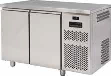 Desserte pâtissier GN1/1 inox 2 portes FREEZERLINE Desserte pâtissier GN1/1 inox 2 portes FREEZERLINE