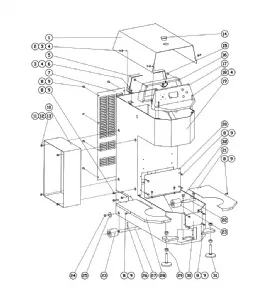 Pièces détachées pour pétrin à spirale boulangerie Pièces détachées pour pétrin à spirale boulangerie