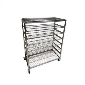 Echelle p�tisserie 1200x600 8 niveaux avec entr�e par le 1200 REK70