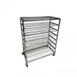 Echelle p�tisserie 1200x600 8 niveaux avec entr�e par le 1200