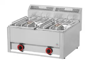 2 brleurs puissants gaz REDFOX profondeur 600mm - SP 62 GLS SP62GLS