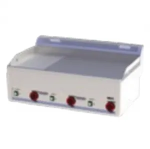 Plancha professionnelle �lectrique lisse et rainur�e 3 zones REDFOX profondeur 600mm - FTHR 90 EL FTHR90EL
