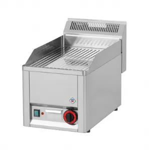 Plancha professionnelle �lectrique rainur�e 1 zone REDFOX profondeur 600mm - FTRC 30 EL FTRC30EL