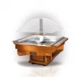 Buffet rfrigr central carr  avec cuve pour bacs GN1/1 SCAIOLA