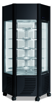 Vitrine réfrigérée 6 faces vitrées positive ventilée SCAIOLA - ERGE Vitrine réfrigérée 6 faces vitrées positive ventilée SCAIOLA - ERGE