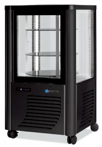 Vitrine réfrigérée 4 faces vitrées positive ventilée SCAIOLA - 230G