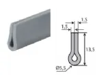 Joint silicone pour porte de four modle STV Longueur 5m