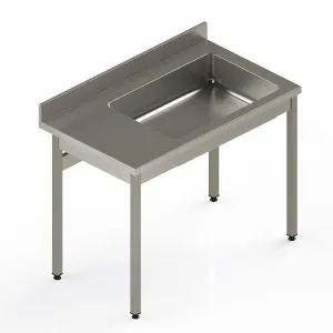 Table de dboitage adosse 1600mm Profondeur 700mm T0570009