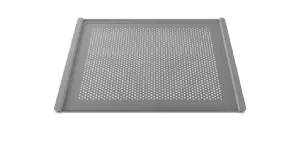 Plaque en aluminium micro-perfore avec traitement anti-adhsif 460x330 FLORO.SILICO TG314
