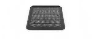 Plaque en aluminium antiadhrente micro-perfore GN 2/3 FORO.BLACK UNOX TG731