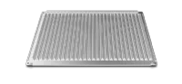 Plaque  ptisserie en aluminium. Deux surfaces - lisses et rayes - pour diffrents produits GN 1/1, GN 2/1 FAKIRO UNOX