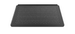 Plaque en aluminium antiadhrente micro-perfore GN 1/1, GN 2/1 FORO.BLACK UNOX TG890