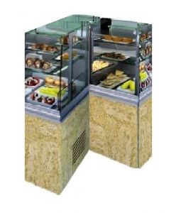 Vitrine rfrigre ventile d'angle sans rserve Longueur 922 et 947mm BELLINI - BEL IN90