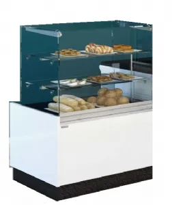 Vitrine tour neutre Longueur 850mm BELLINI - BEL850 TOWER N