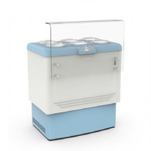 Vitrine réfrigérée à crème glacée 6 bacs DOLCE VITA Vitrine réfrigérée à crème glacée 6 bacs DOLCE VITA