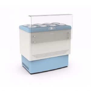 Vitrine réfrigérée à crème glacée 8 bacs DOLCE VITA Vitrine réfrigérée à crème glacée 8 bacs DOLCE VITA