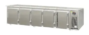 Tour patisserie inox 400x600 statique et ventil 5 portes avec dessus en granite PANIMATIC