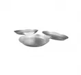 Moules � g�teaux en aluminium rond � bord �vas� en lot