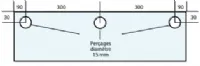Vitre de four adaptable sur POLIN