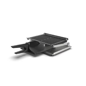 Plaque en aluminium antiadhsive nervure avec dessus nervur 460x330 SPEED.Marks UNOX XUC270