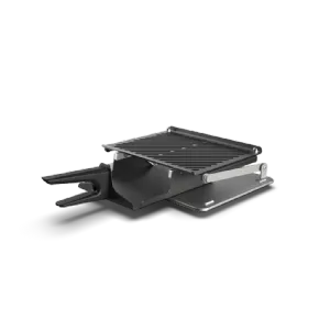 Plaque en aluminium antiadhsive nervure avec dessus nervur 460x330 SPEED.Marks UNOX XUC272