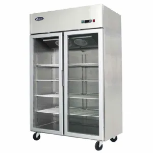 Frigo professionnel positive 2 portes vitres 900 Litres ATOSA