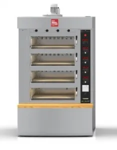 Four à sole électrique 4 étages - 2450mm STONE REAL FORNI ZS4c8.00
